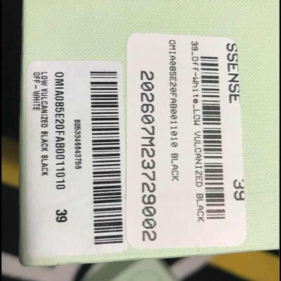 Off-White Low Vulcanized Vans - Picture 6 of 6